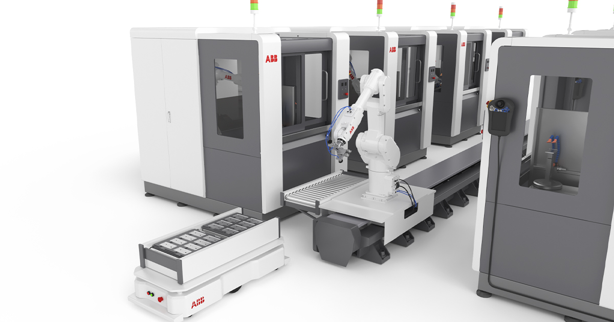 Abb milling hot sale robot