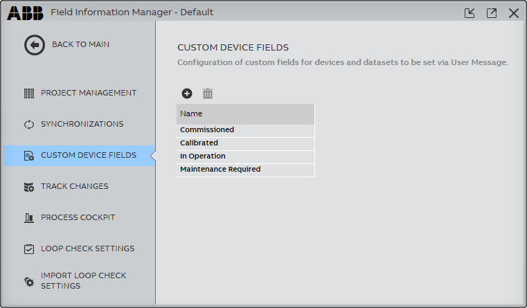 Custom Device Fields