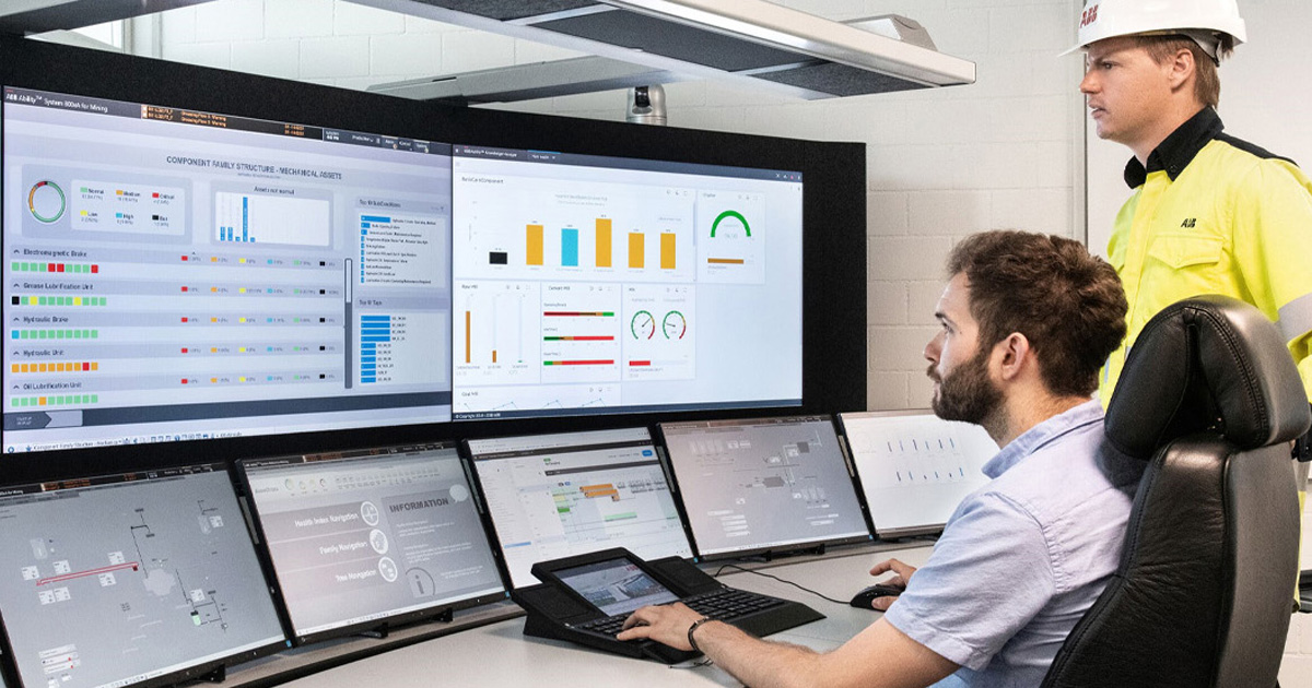 Central control room