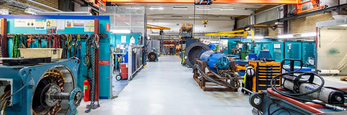 Motor- och generatorservice