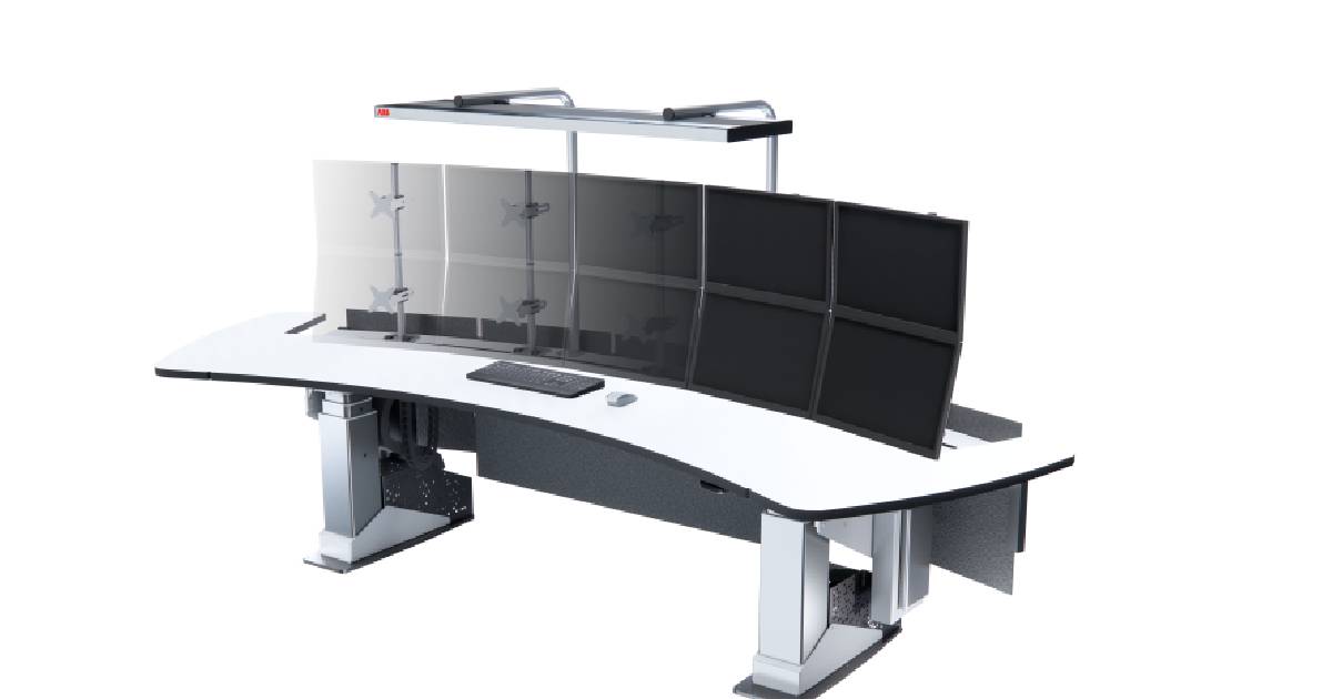 Superiror control room desk system - Cergo - Ergonomic control room ...