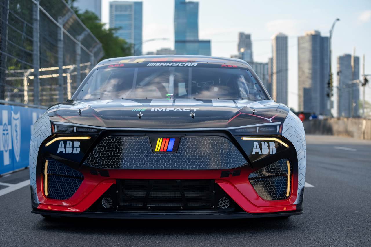 ABB NASCAR EV Prototype Chicago