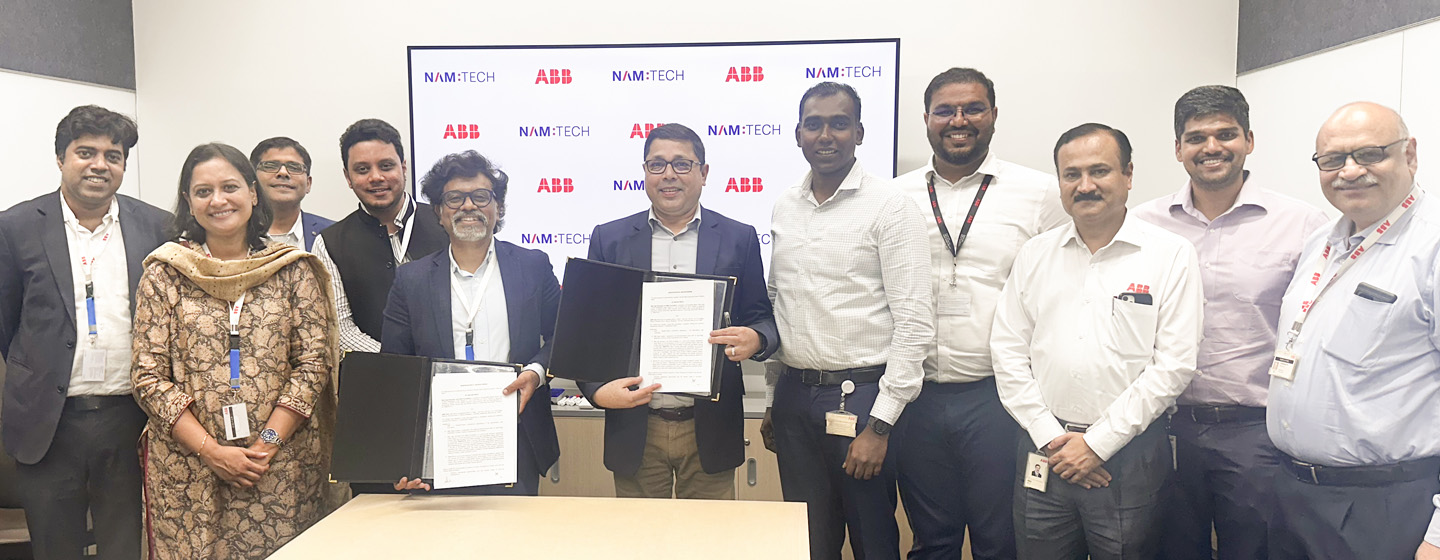 NAMTECH and ABB Robotics Sign Memorandum of Understanding to Establish School of Robotics