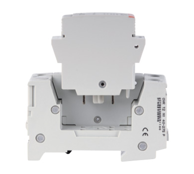 Pluggable Cartridge_re1 อุปกรณ์ป้องกันไฟกระชาก ABB (SPD) ป้องกันแรงดันเกินจากฟ้าผ่า ช่วยปกป้องเครื่องใช้ไฟฟ้าและอุปกรณ์อิเล็กทรอนิกส์ในบ้าน Pluggable Cartridge (P)