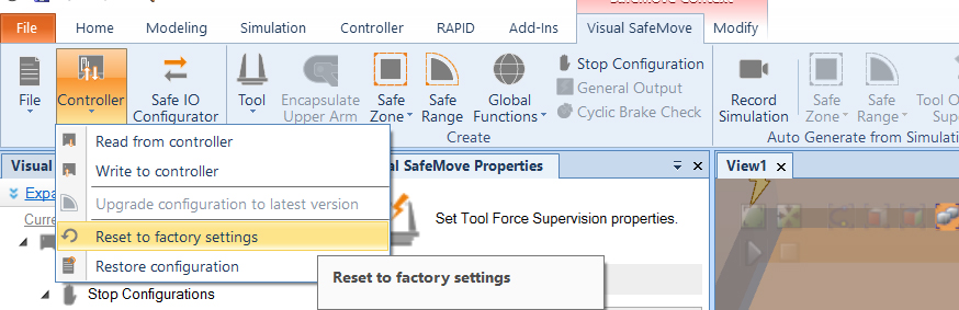 Safety Controller Synchronization position