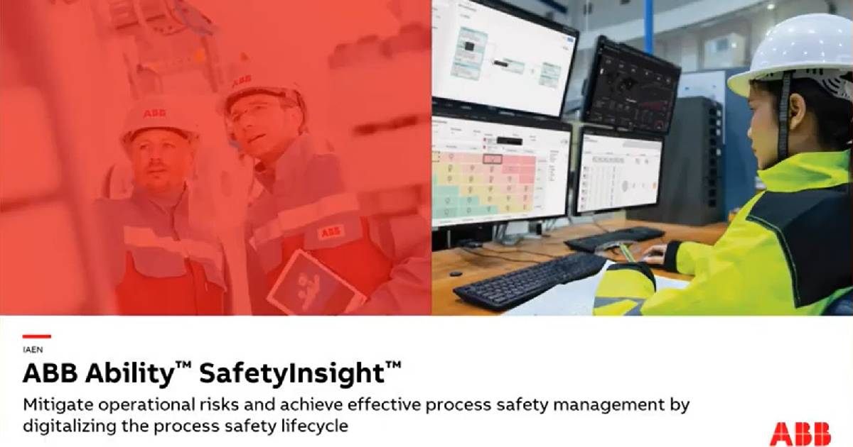 ABB Ability SafetyInsight - Products