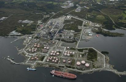 Photo: Statoil Mongstad Refinery