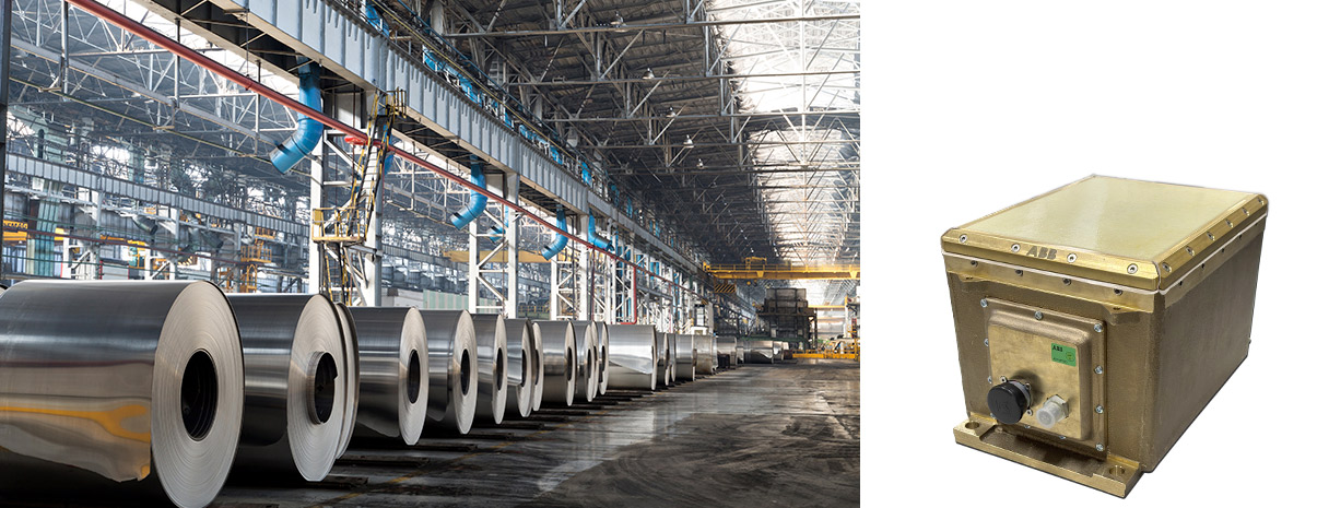 For aluminium hot rolling mills